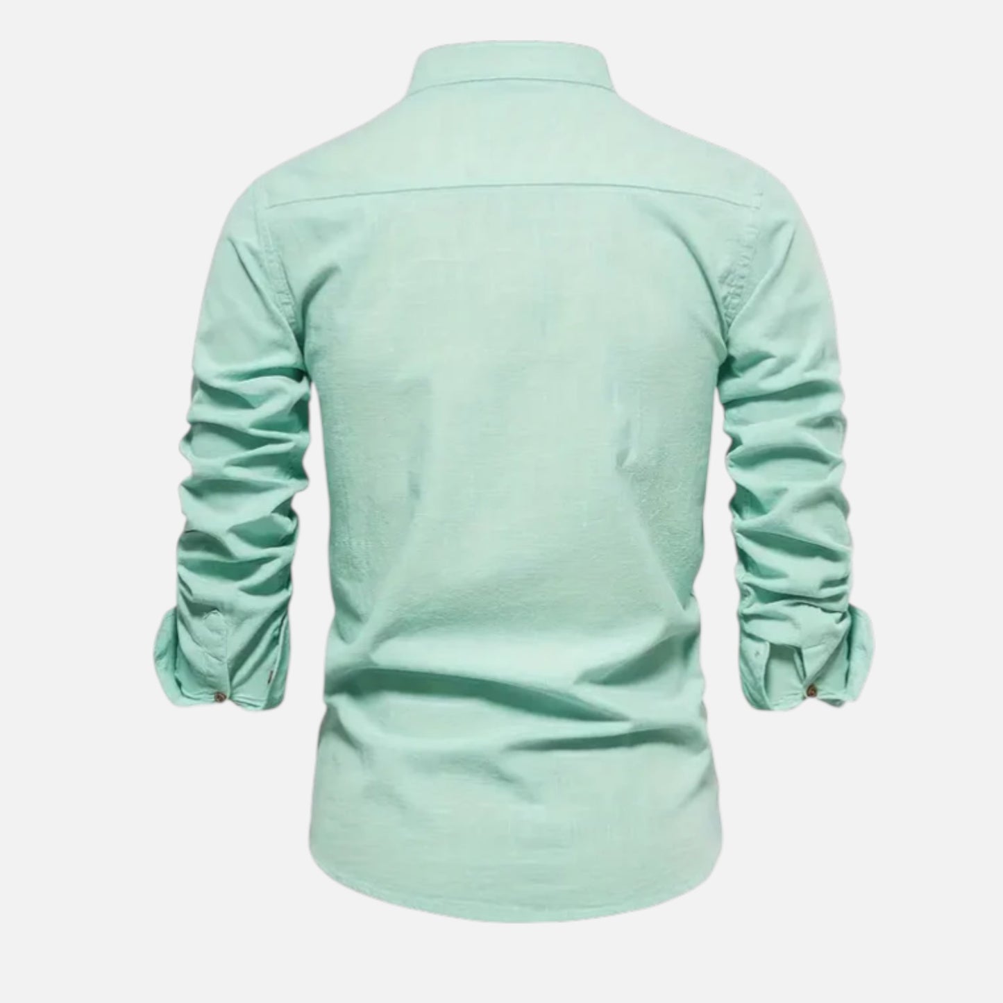 Maison Aurelle | Men’s Button-Up Shirt Slim Fit Premium Fabric Top