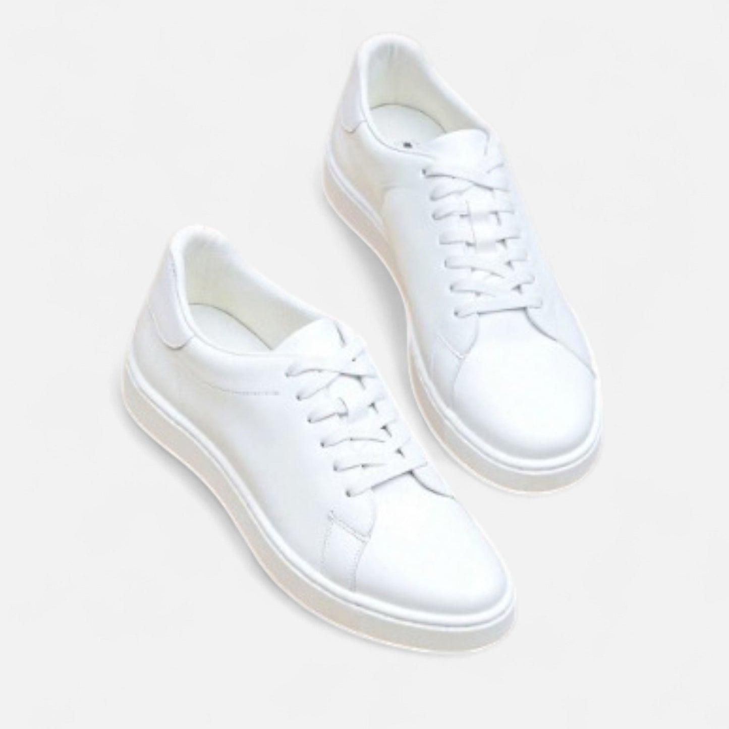Maison Aurelle - Men's Leather Sneakers Comfortable Low-Top Casual Style 4
