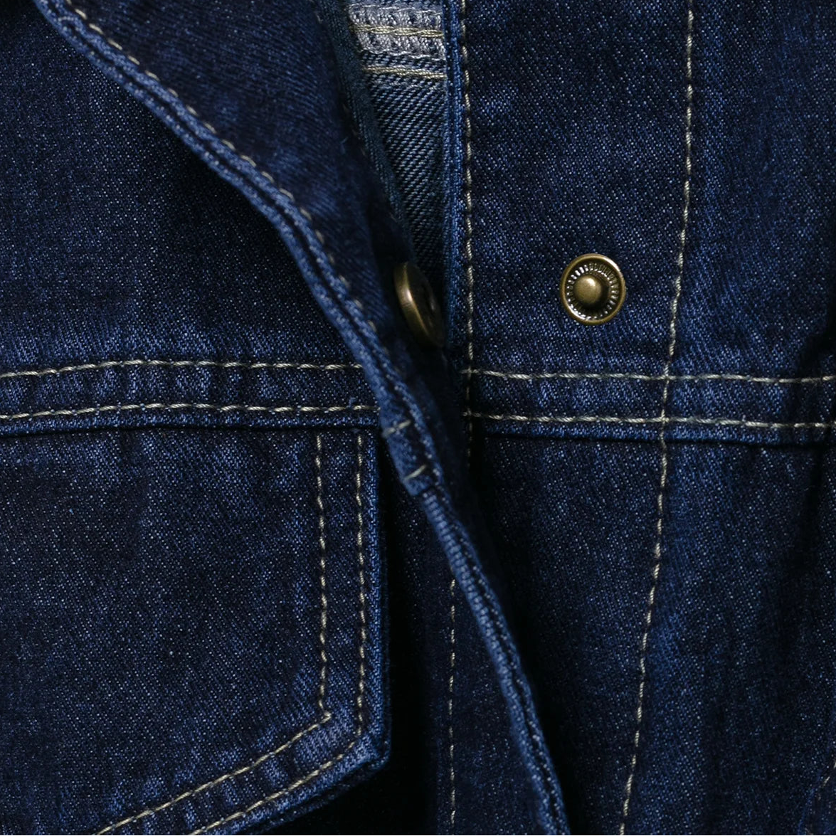 Maison Aurelle - Women’s Denim Jacket Adjustable Tie Belt Chic Casual Style 5