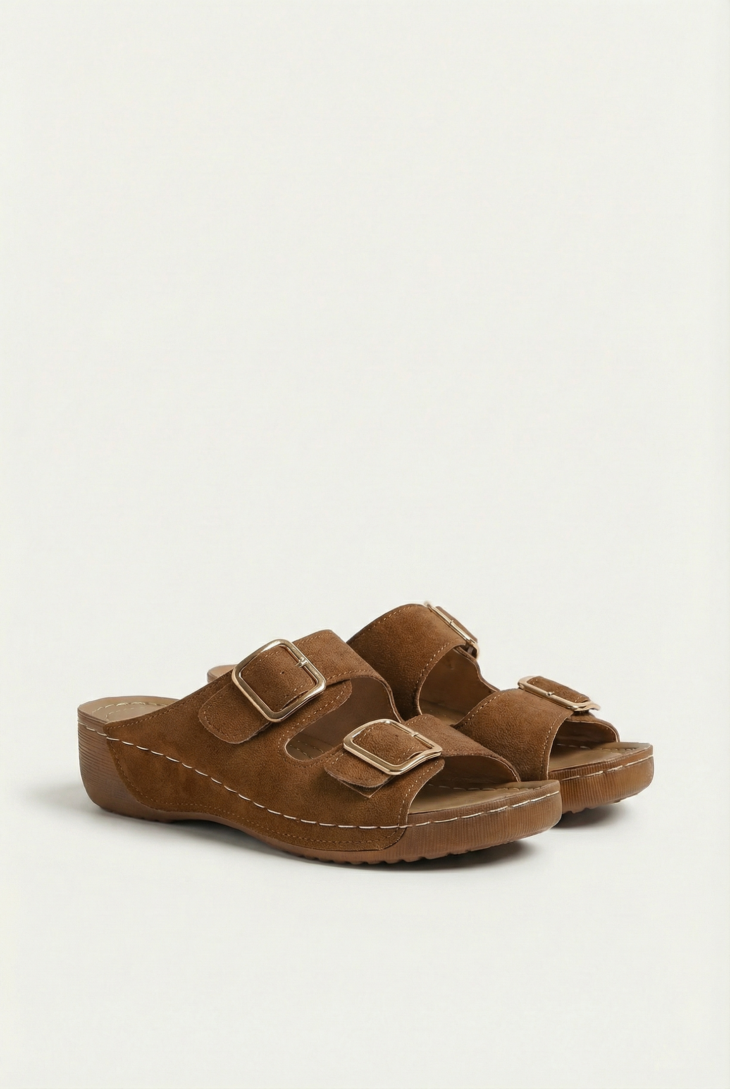 Maison Aurelle - Women’s Sandals PU Lightweight Summer Open Toe Casual 9