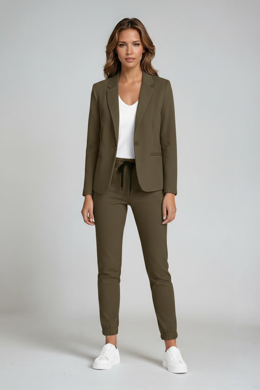 Maison Aurelle - Women’s Suit Set Premium Fabric Relaxed Fit Elegant Tailoring 9