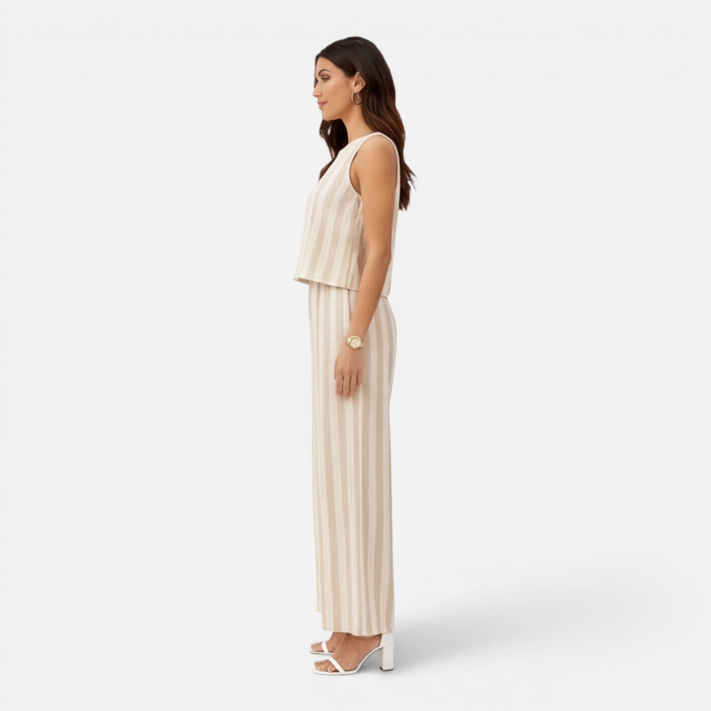 Maison Aurelle - Women’s Two Piece Set Soft Breathable Elegant Co Ord 5