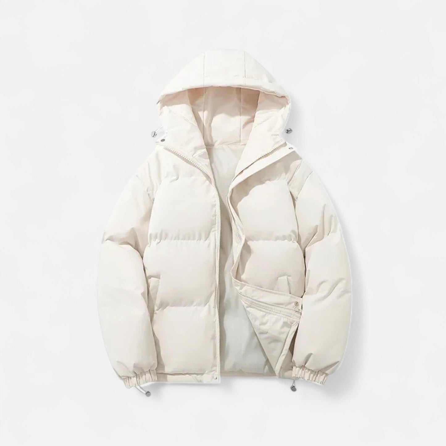 Maison Aurelle Unisex Hooded Puffer Jacket | Cotton Insulation, Lightweight