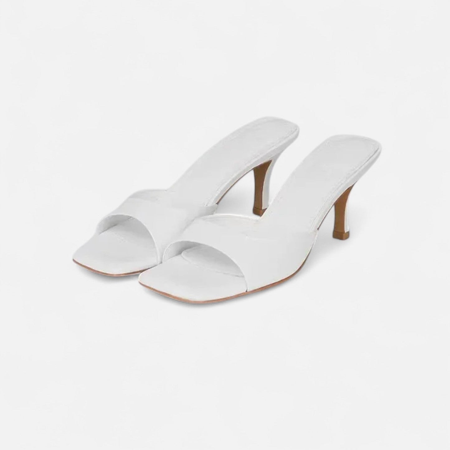 Maison Aurelle Women's Sandals | High Heel, Square Toe Design