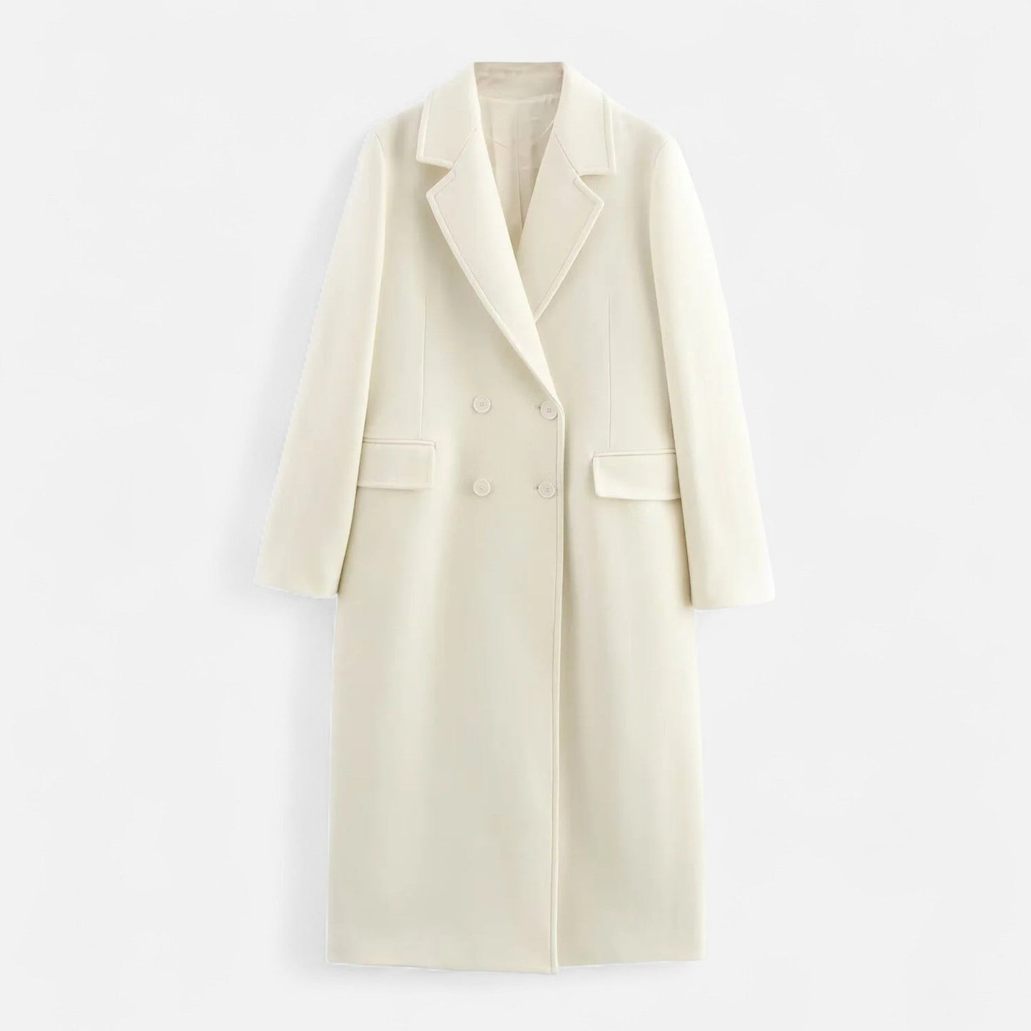 Maison Aurelle Women's Trench Coat | 100% Polyester, Elegant Design