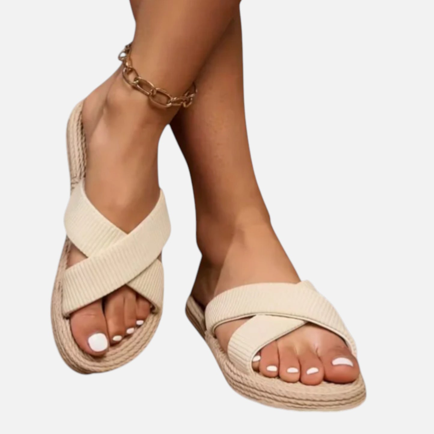 Maison Aurelle | Women’s Summer Slide Sandals – Lightweight Comfort