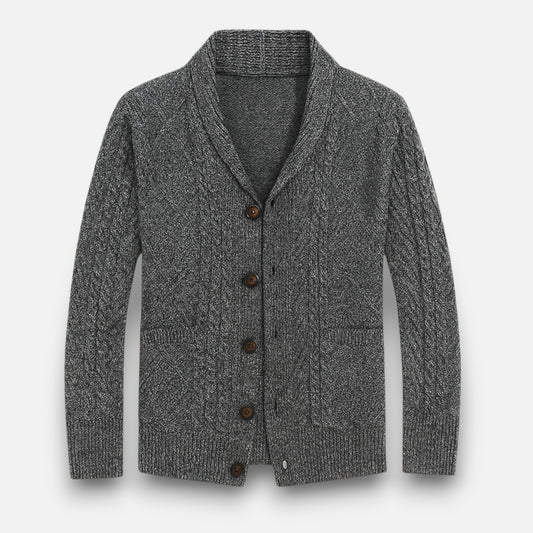 Maison Aurelle | Men’s Wool Cardigan for Spring Layering