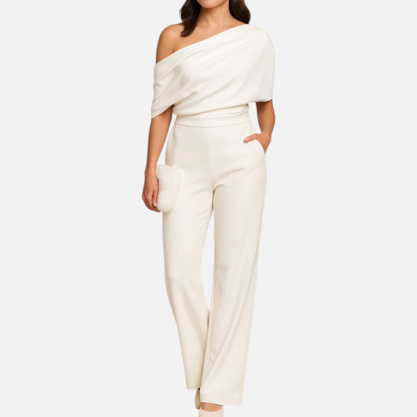 Maison Aurelle | Women’s Elegant Spring Jumpsuit – Sophisticated Seasonal Style
