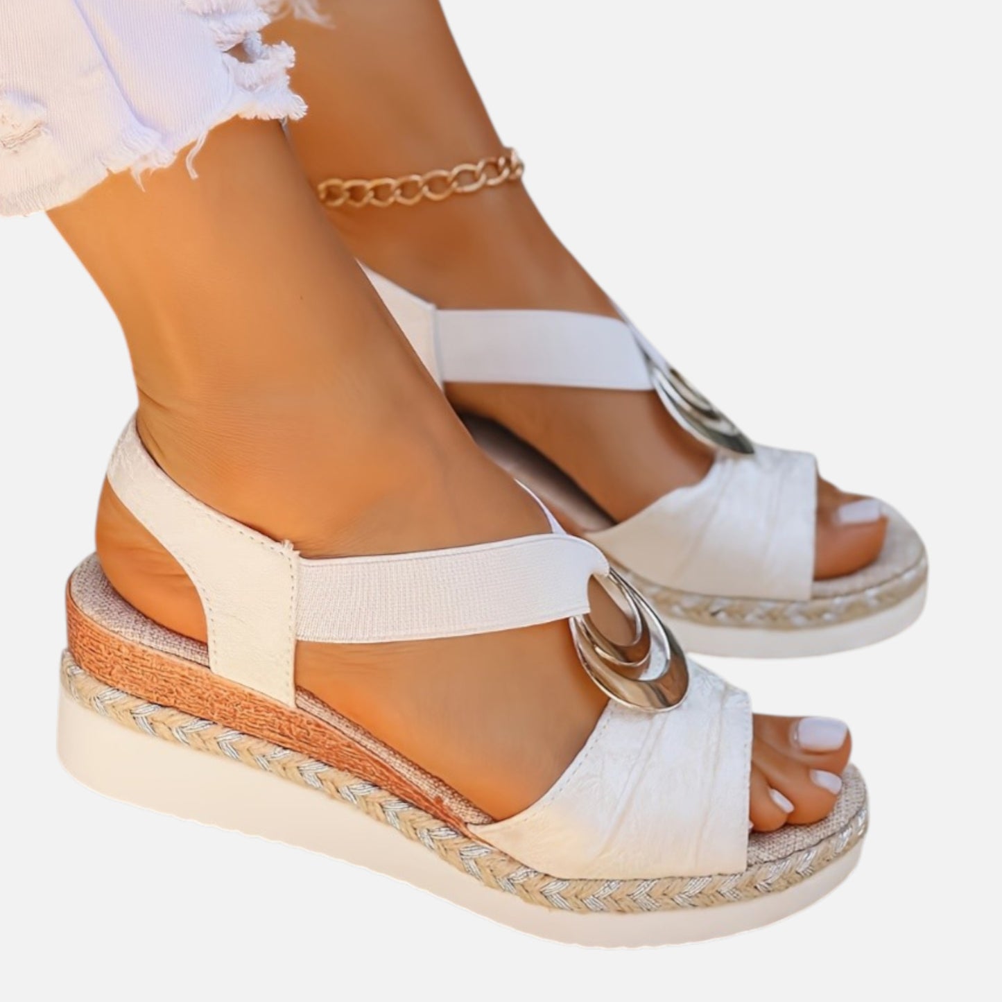 Women’s Rope-Strap Beach Sandals – Lightweight Elegance