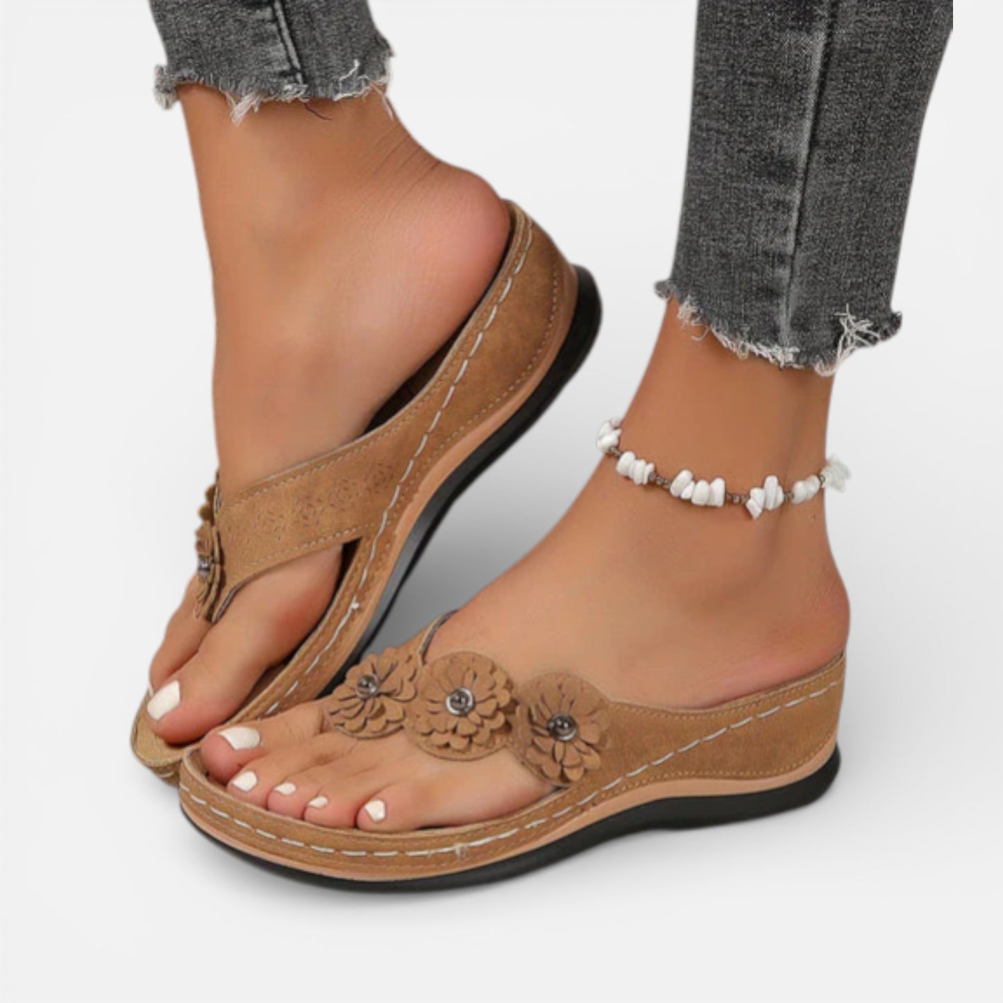 Maison Aurelle | Women’s Comfortable Orthopedic Sandals with Cushion