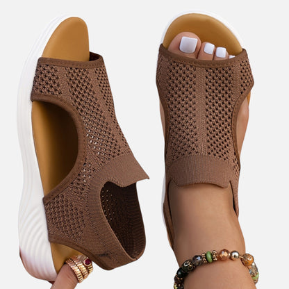 Maison Aurelle | Women’s Slip-On Mesh Sandals – Everyday Versatile Style
