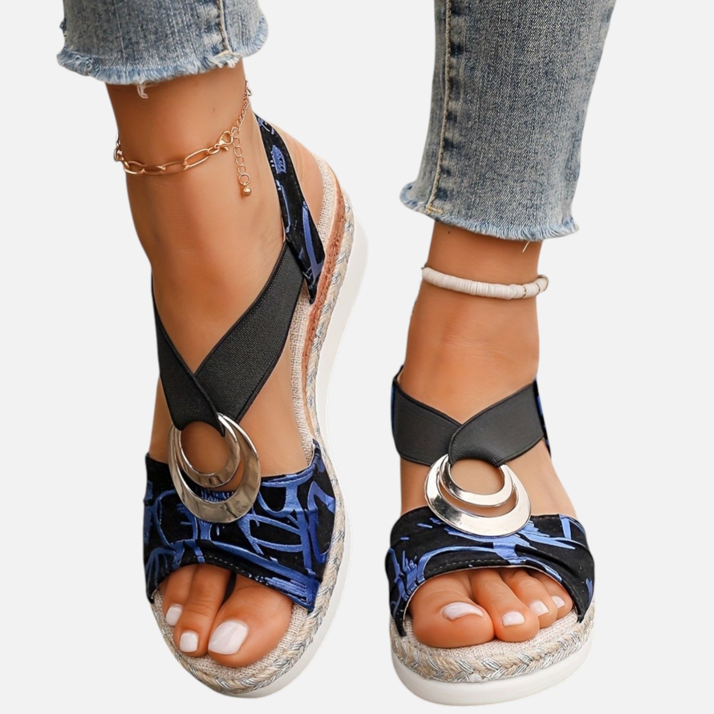 Women’s Rope-Strap Beach Sandals – Lightweight Elegance