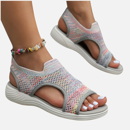Maison Aurelle | Women’s Slip-On Mesh Sandals – Everyday Versatile Style