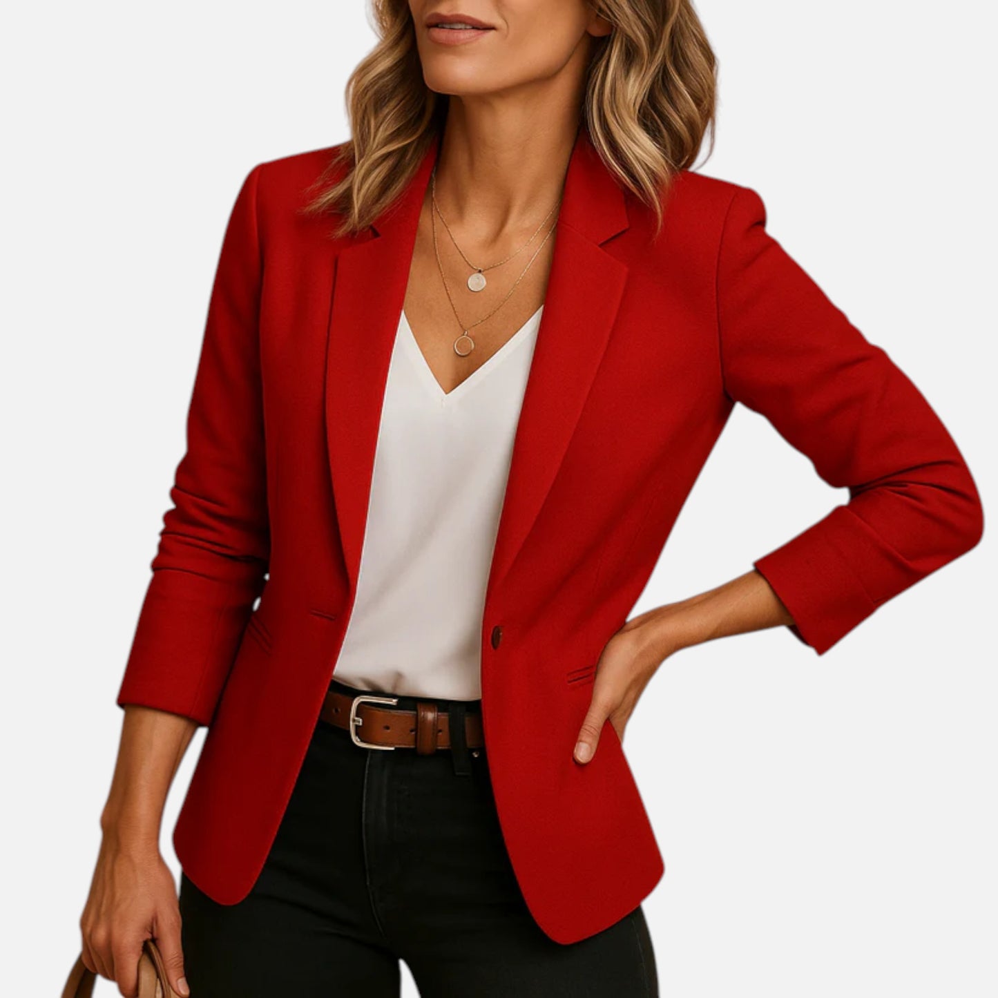 Maison Aurelle | Women’s Fitted Blazer – Tailored Sophistication