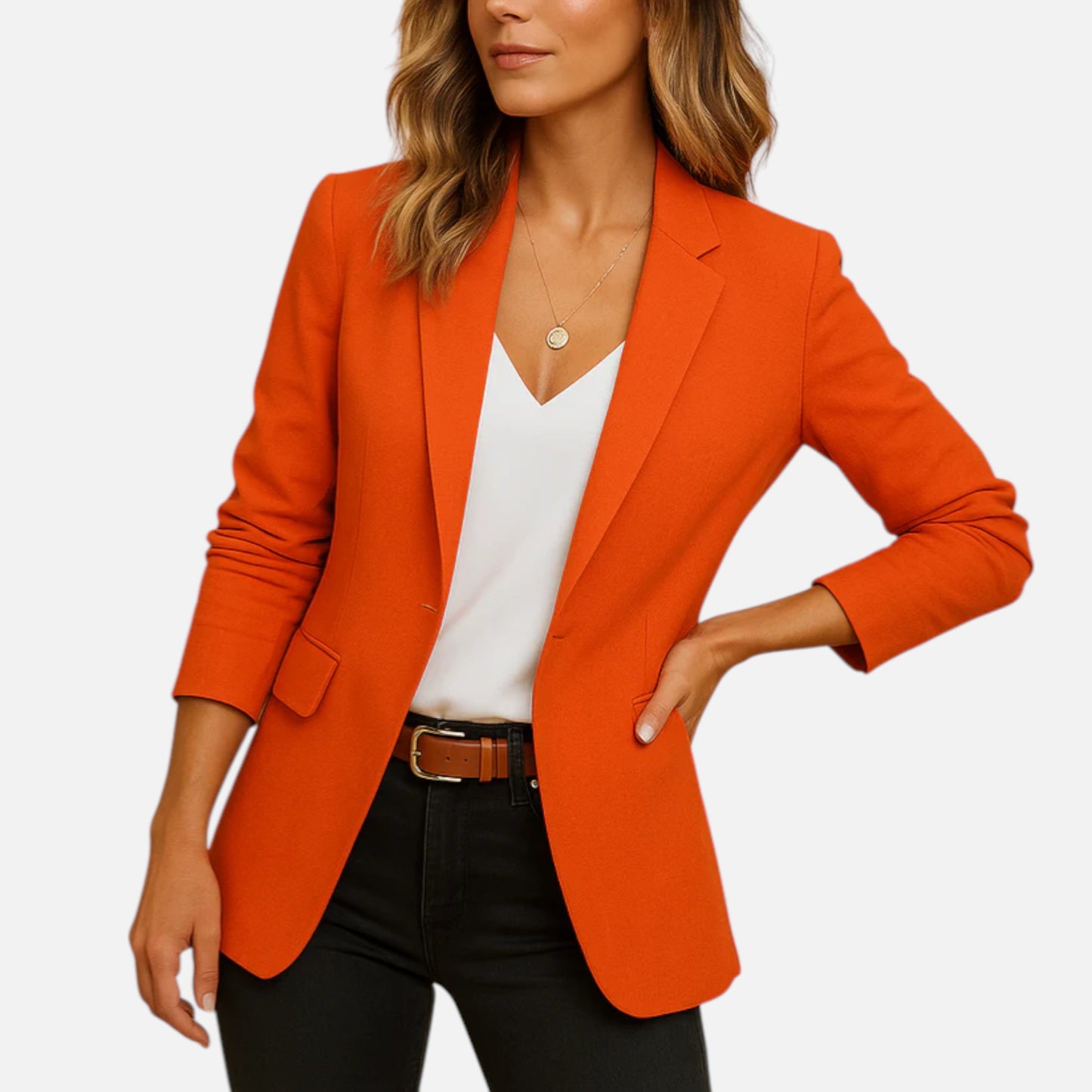 Maison Aurelle | Women’s Fitted Blazer – Tailored Sophistication