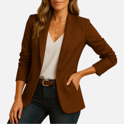 Maison Aurelle | Women’s Fitted Blazer – Tailored Sophistication