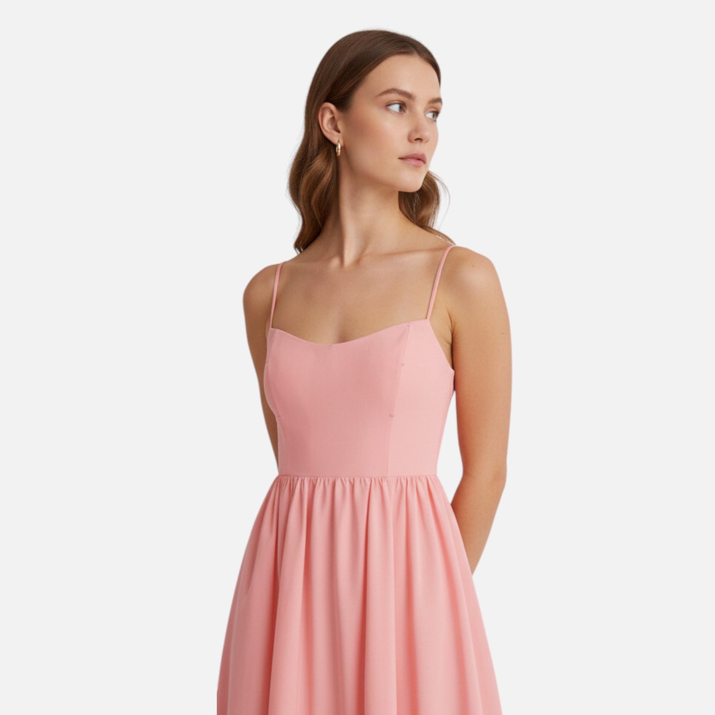 Maison Aurelle | Women’s Flowy Midi Dress – Graceful Fit