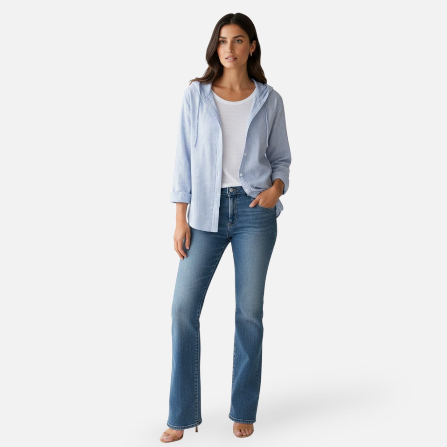 Maison Aurelle | Women’s Linen Blouse for Summer Lightweight Breathable