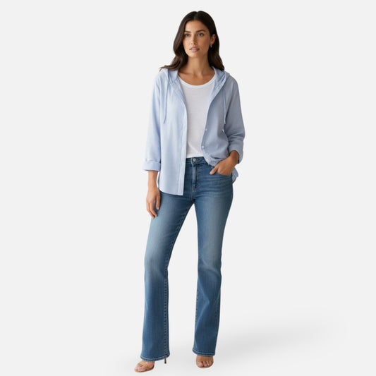 Maison Aurelle | Women’s Linen Blouse for Summer Lightweight Breathable