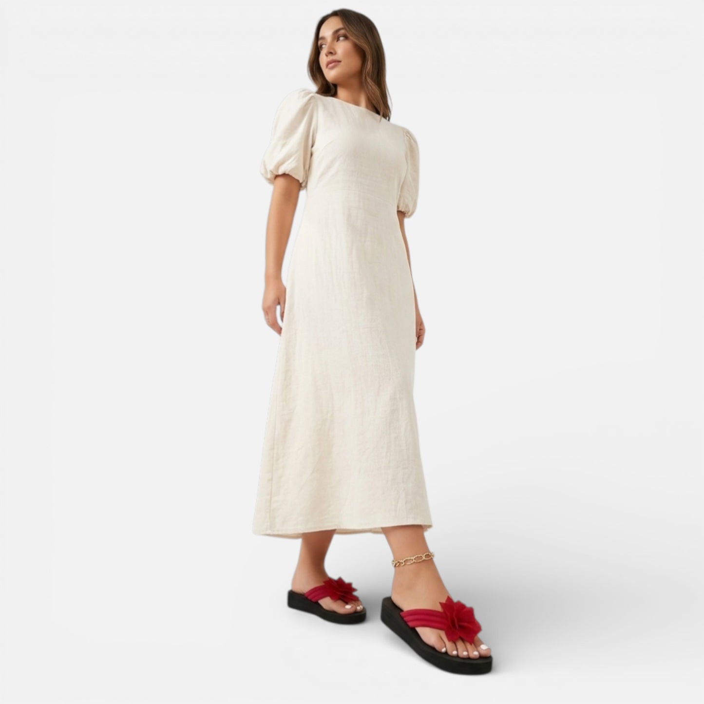 Women’s Floral Flip Flops – All-Season Elegance