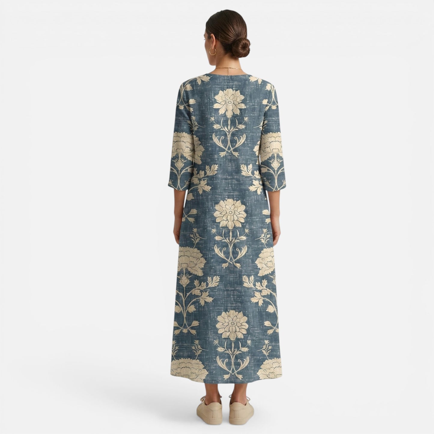 Women’s Playful Linen Dress – Lighthearted Summer Charm