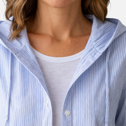 Maison Aurelle | Women’s Linen Blouse for Summer Lightweight Breathable