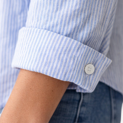 Maison Aurelle | Women’s Linen Blouse for Summer Lightweight Breathable