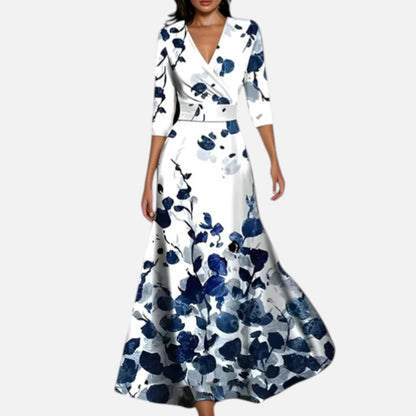 Maison Aurelle | Women’s Elegant Floral Dress – Timeless Feminine Charm
