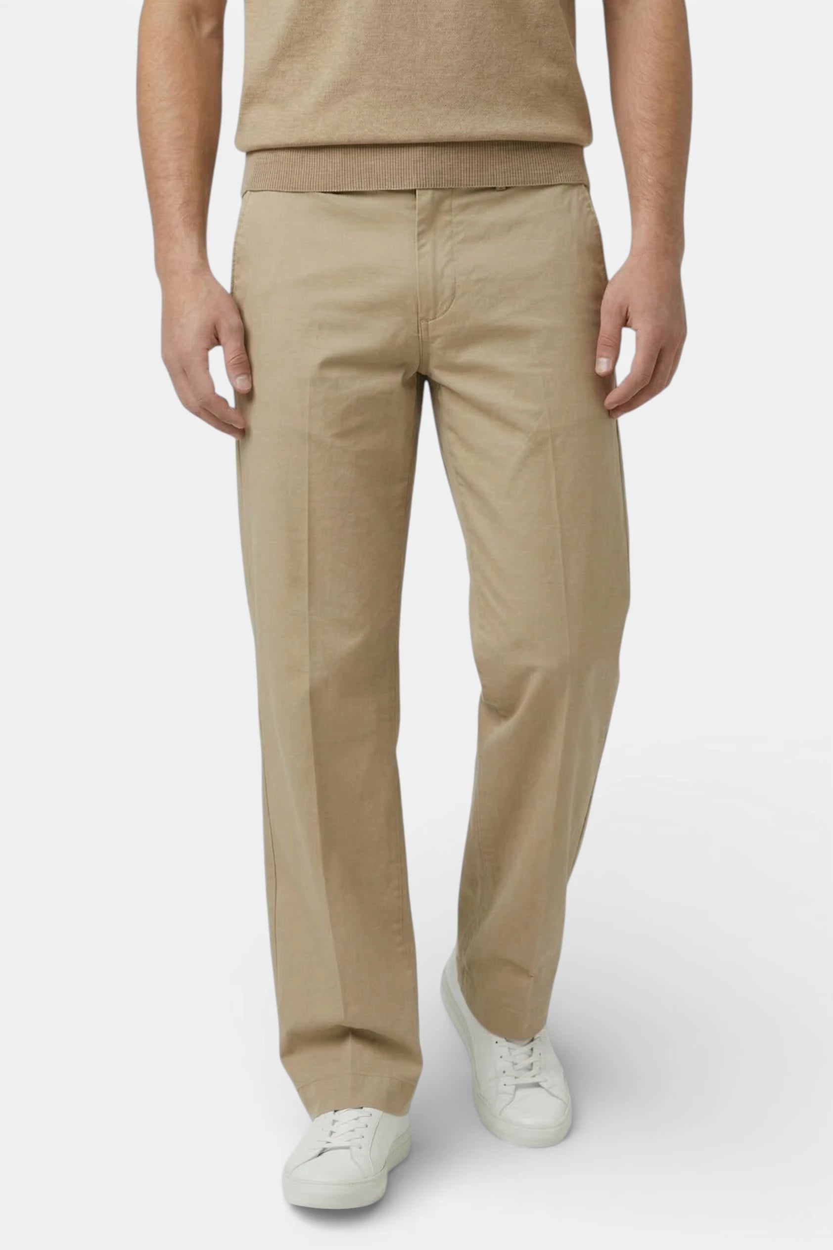 Maison Aurelle - Men’s Chino Pants Stretch Fabric Tailored Comfort Straight Fit 0