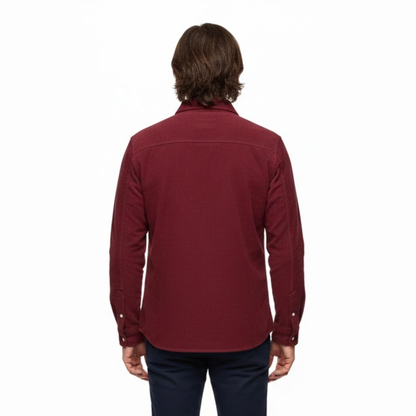 Maison Aurelle - Men’s Corduroy Shirt Jacket Soft Comfortable Classic Fit 2