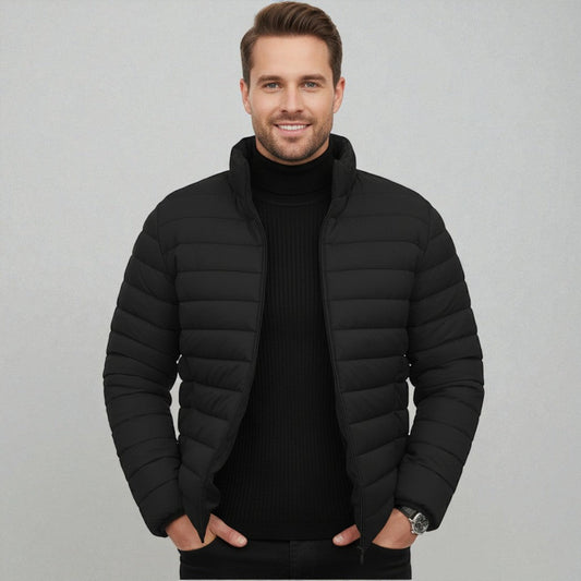 Maison Aurelle - Men’s Down Jacket Lightweight Insulation Modern Fit 0