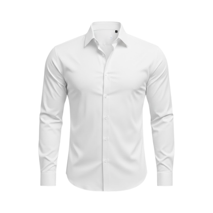 Maison Aurelle - Men’s Dress Shirt High-Stretch Comfortable Slim Fit 6