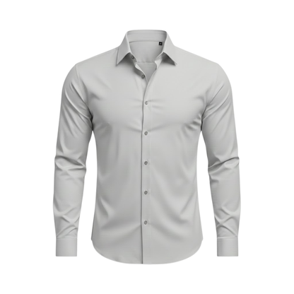 Maison Aurelle - Men’s Dress Shirt High-Stretch Comfortable Slim Fit 7