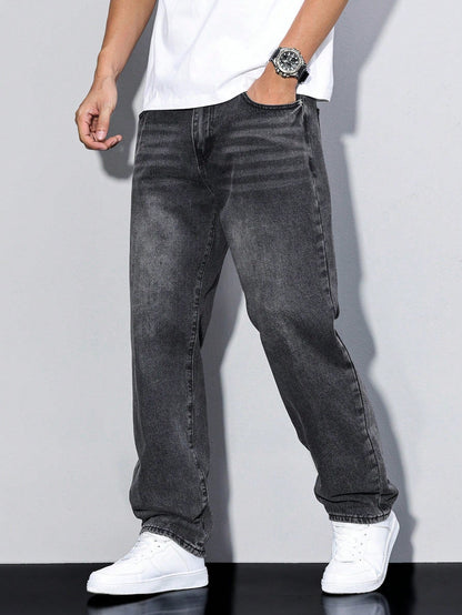 Maison Aurelle - Men's Jeans High-Quality Denim Relaxed Fit Urban Style 0