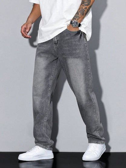 Maison Aurelle - Men's Jeans High-Quality Denim Relaxed Fit Urban Style 1