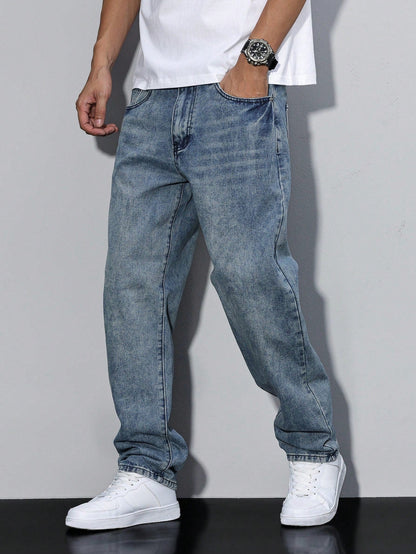 Maison Aurelle - Men's Jeans High-Quality Denim Relaxed Fit Urban Style 2