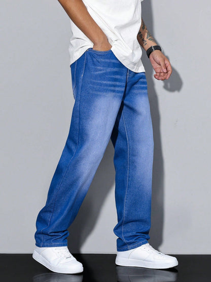 Maison Aurelle - Men's Jeans High-Quality Denim Relaxed Fit Urban Style 4
