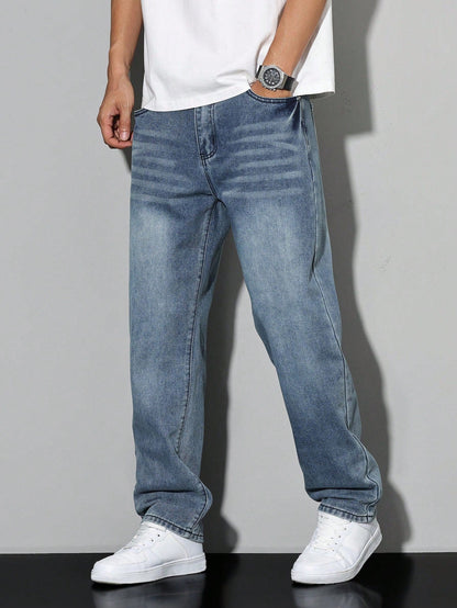 Maison Aurelle - Men's Jeans High-Quality Denim Relaxed Fit Urban Style 5