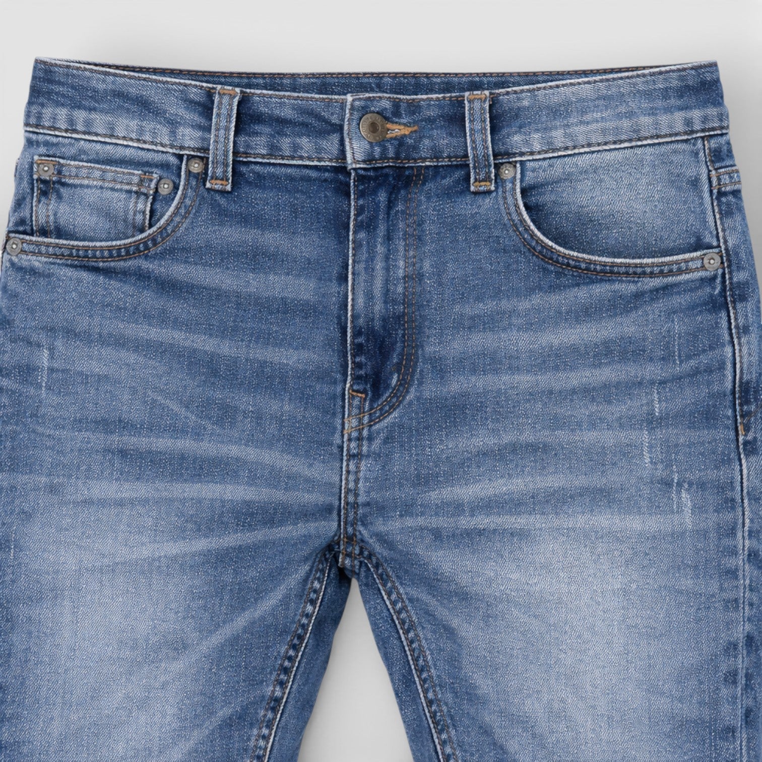 Maison Aurelle - Men’s Jeans Stretch Cotton Comfortable Slim Fit 3