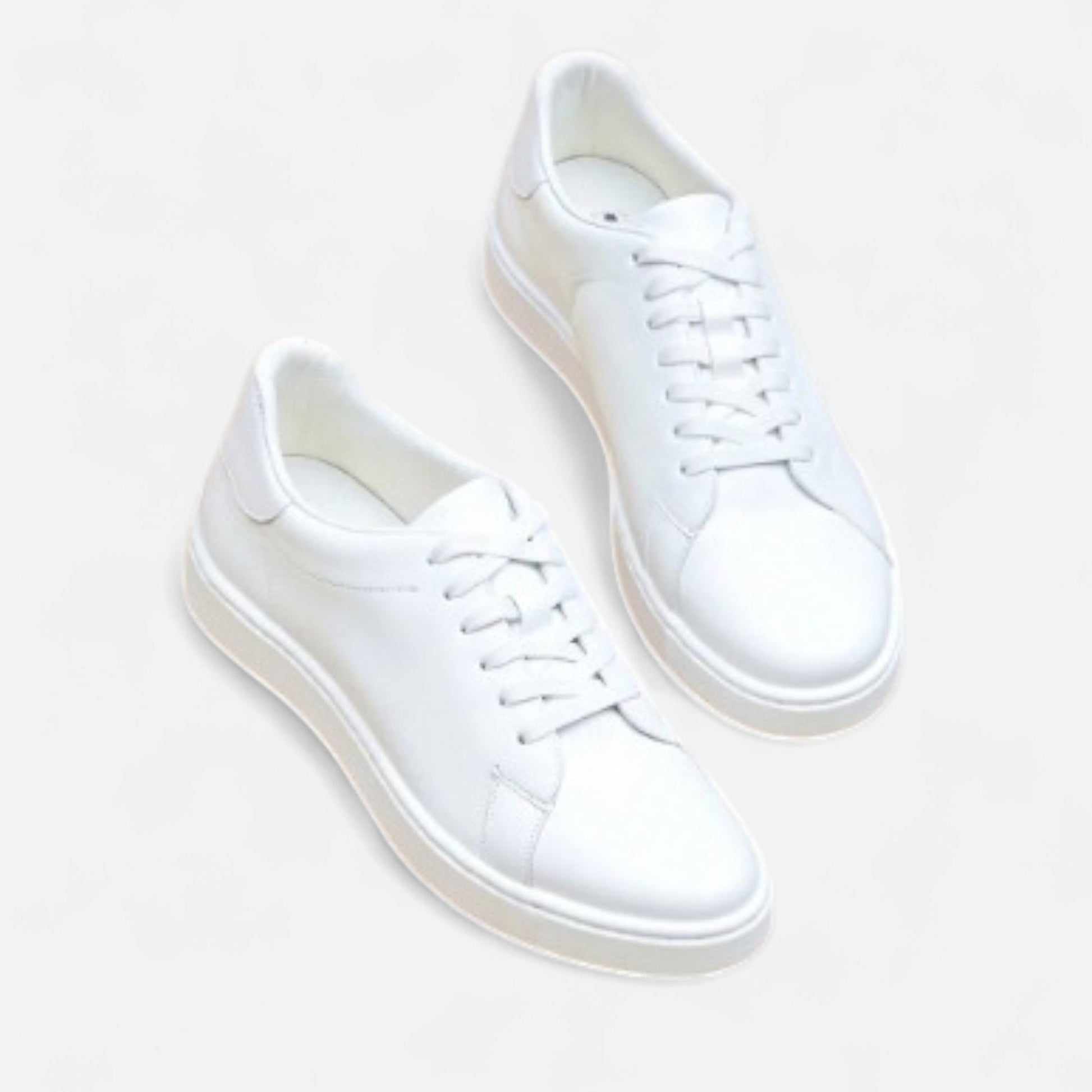 Maison Aurelle - Men's Leather Sneakers Comfortable Low-Top Casual Style 4