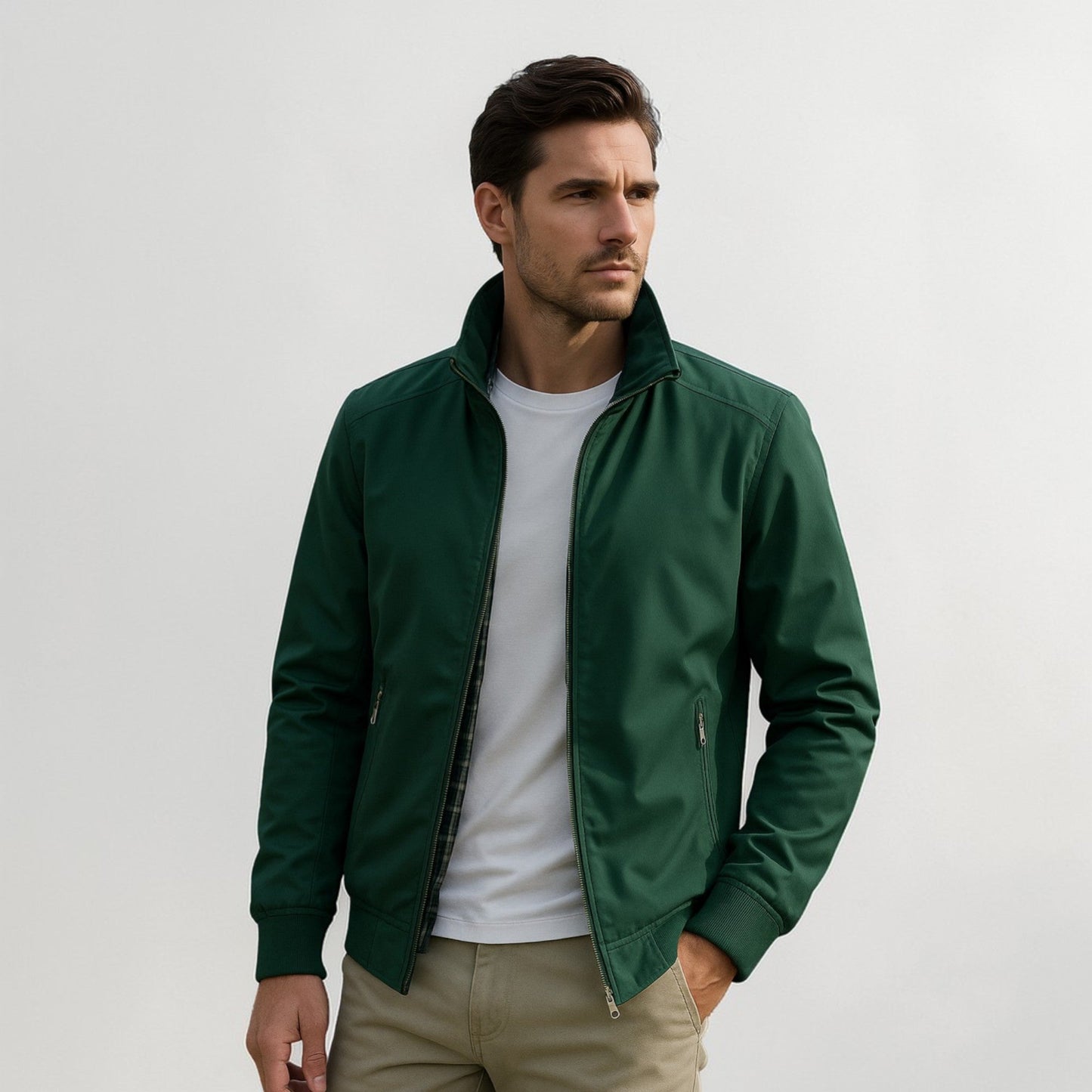 Maison Aurelle - Men’s Lightweight Jacket Breathable Summer Casual Fit 2