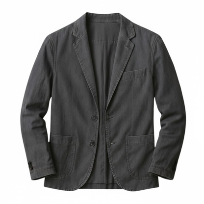 Maison Aurelle - Men’s Linen Blazer Jacket Lightweight Casual Fit 1