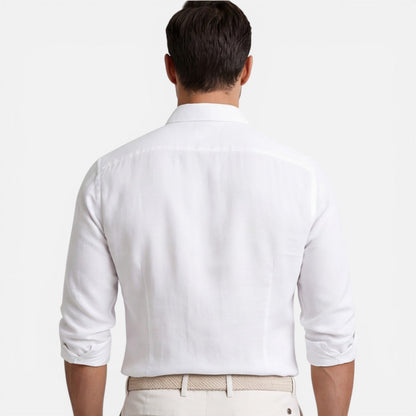Maison Aurelle - Men’s Linen Shirt Breathable Slim Fit Elegant Design 2