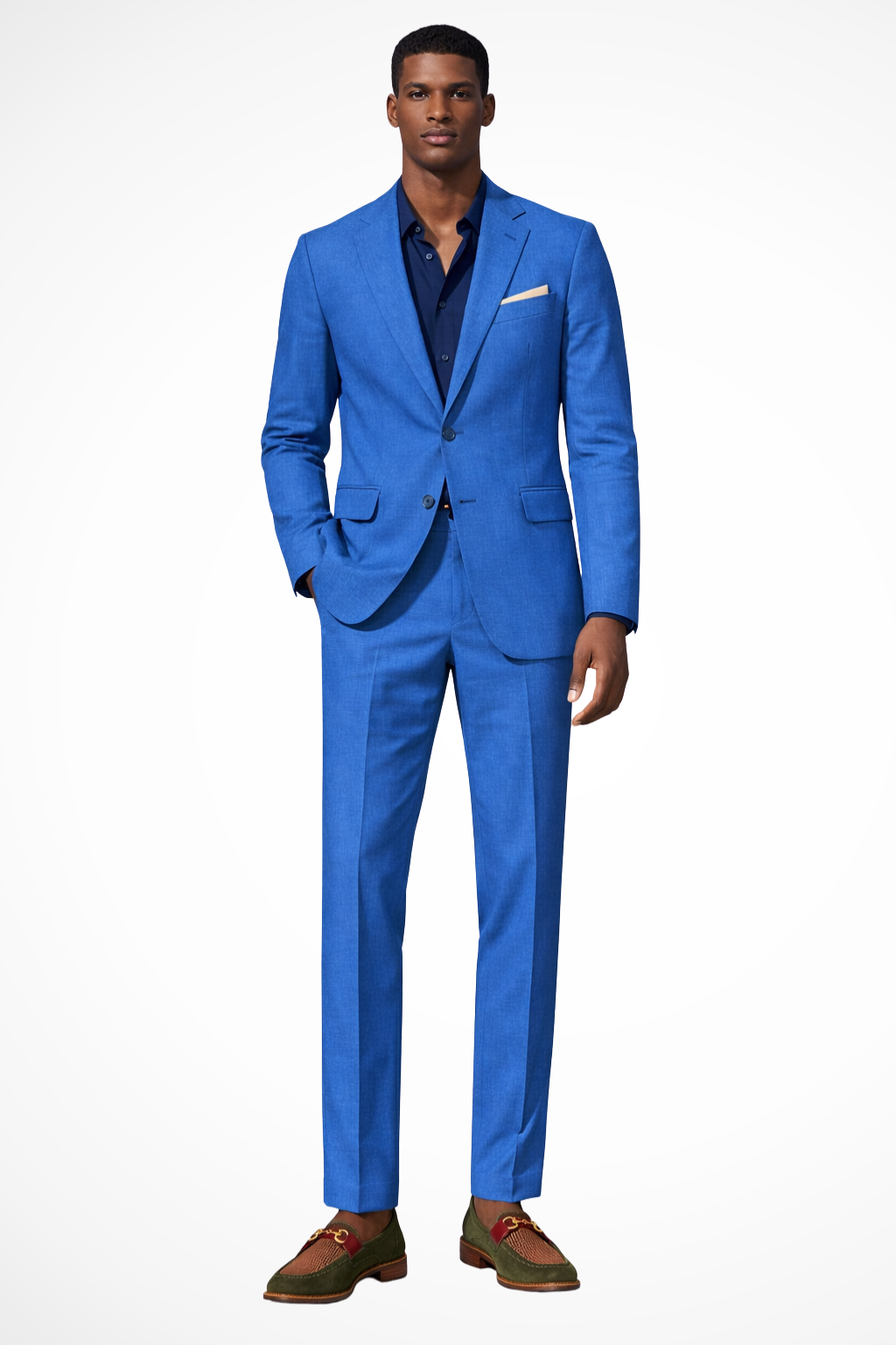 Maison Aurelle - Men's Linen Suit Breathable Tailored Elegant Fit 7