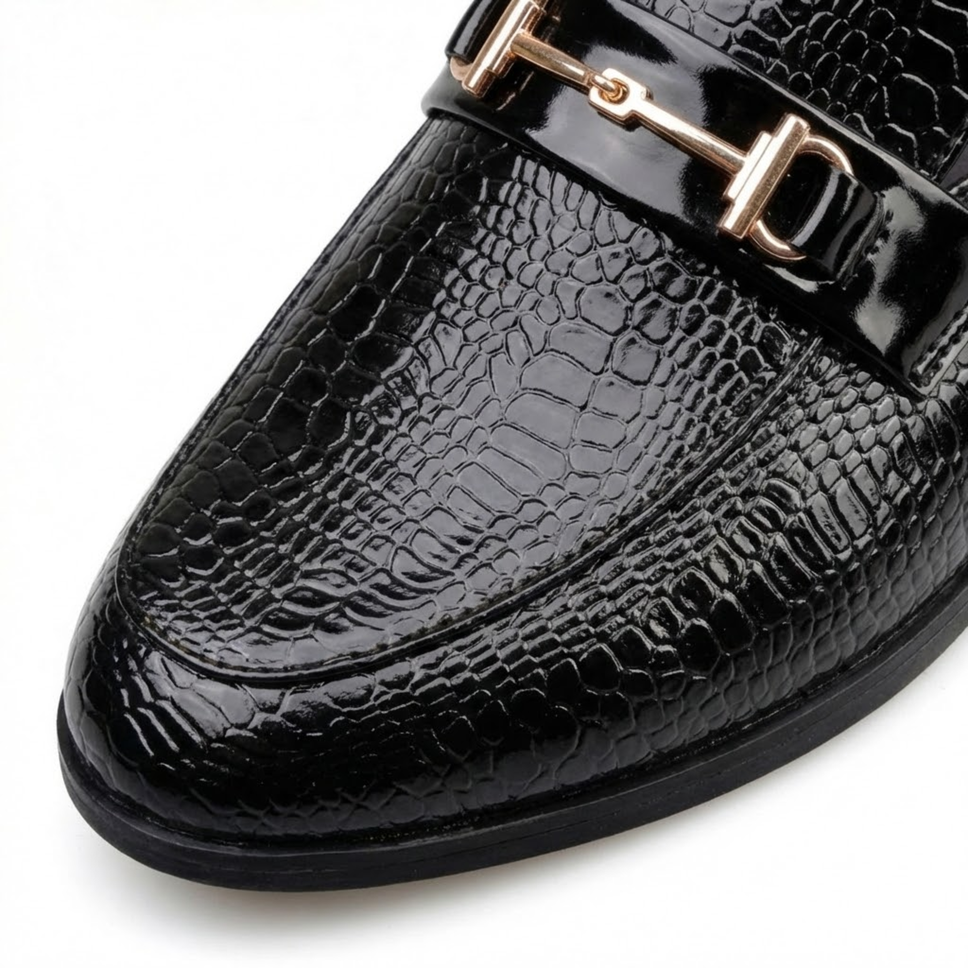 Maison Aurelle - Men’s Loafer Shoes PU Leather Comfortable Casual Brown 6