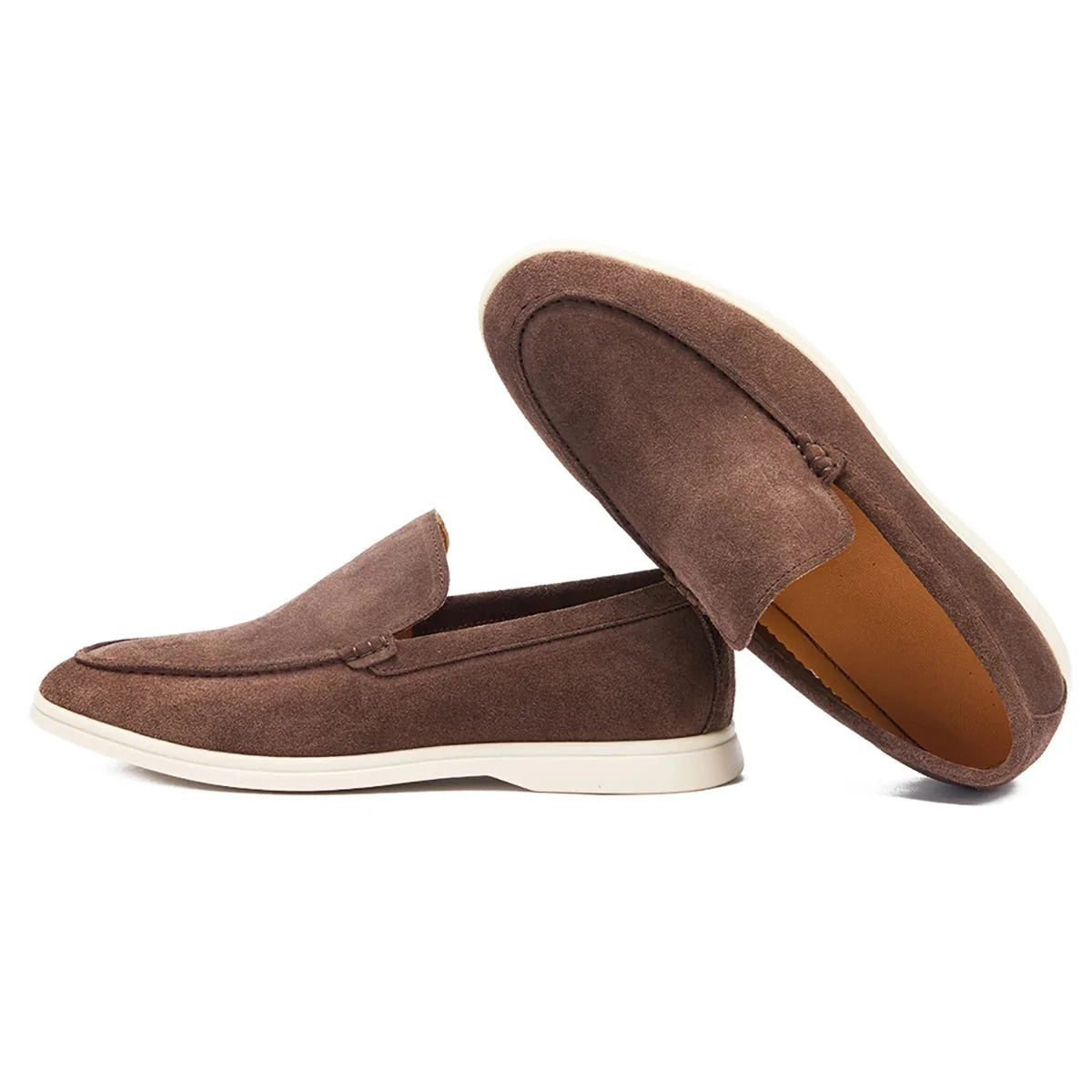 Maison Aurelle - Men’s Loafer Shoes Suede-Inspired Comfort Elegant Fit 3