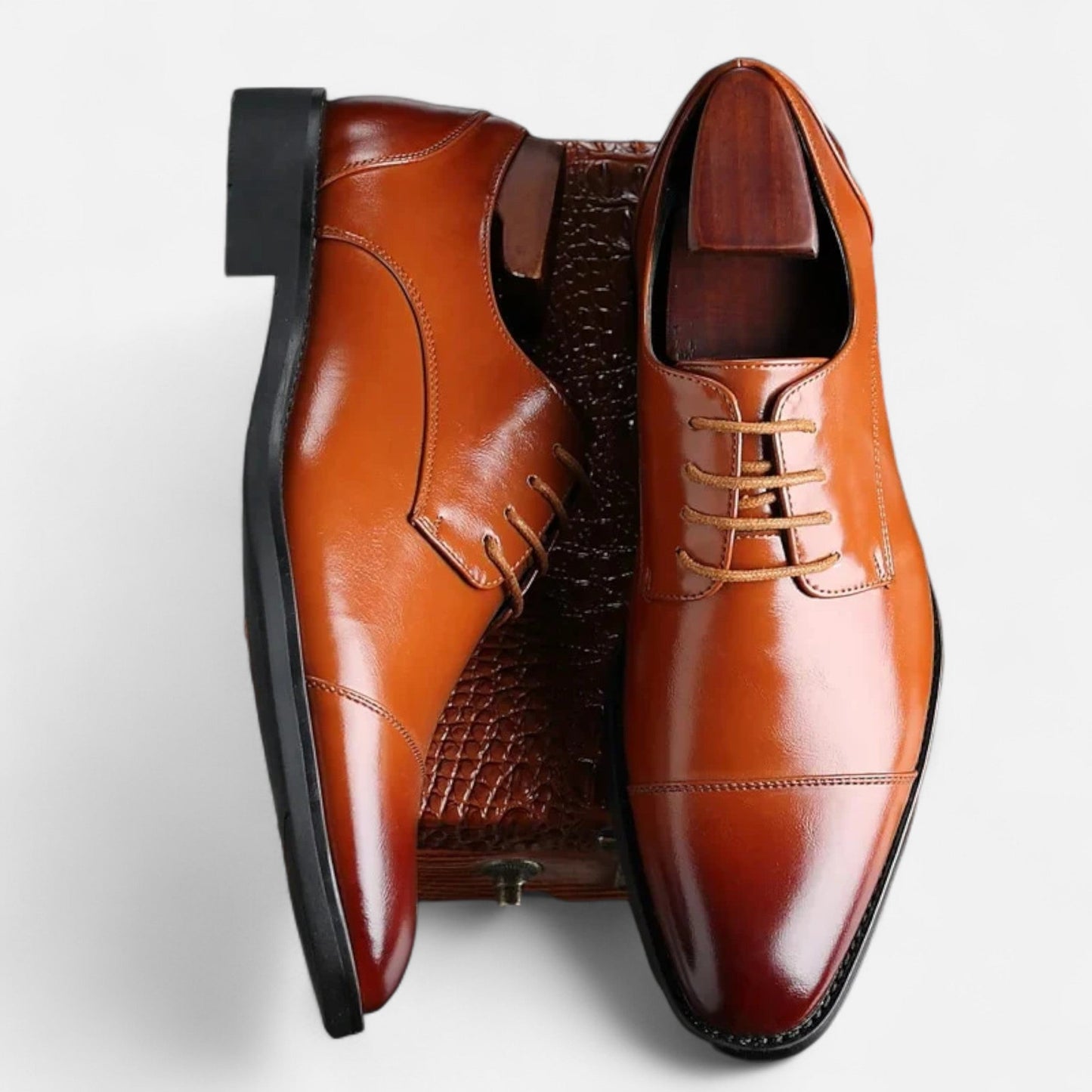 Maison Aurelle - Men’s Oxford Shoes Premium Leather Timeless Comfort Classic Fit 3