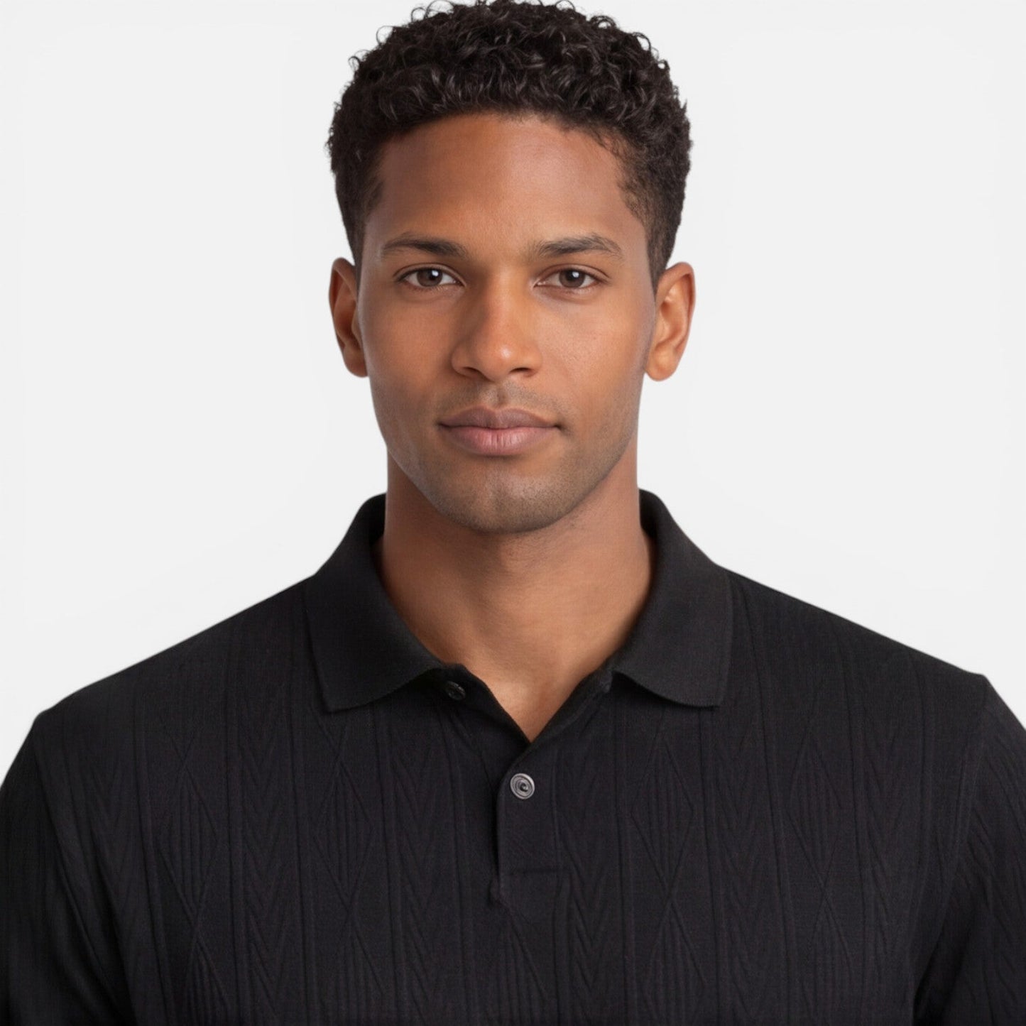 Maison Aurelle - Men's Polo Shirt Breathable Knit Slim Fit Casual 4
