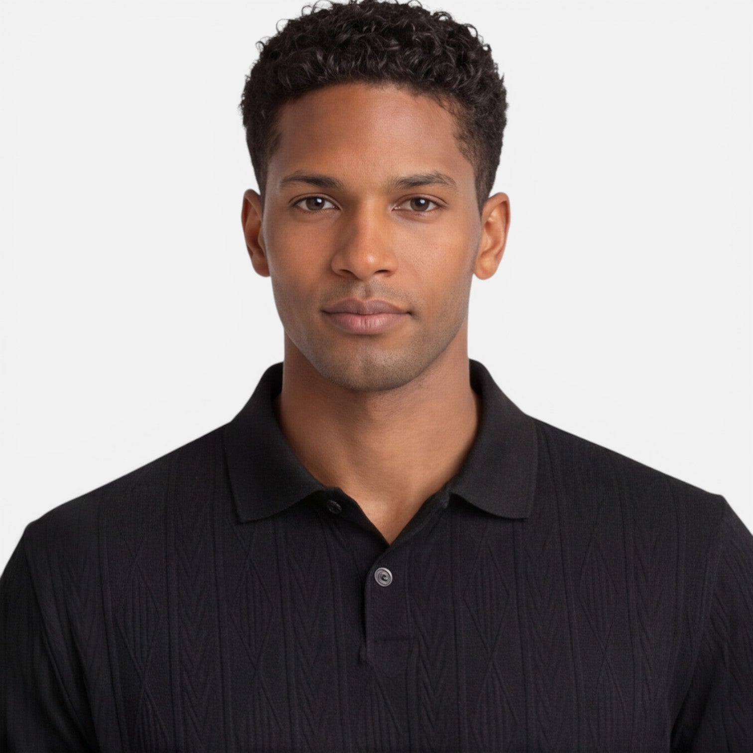 Maison Aurelle - Men's Polo Shirt Breathable Knit Slim Fit Casual 4