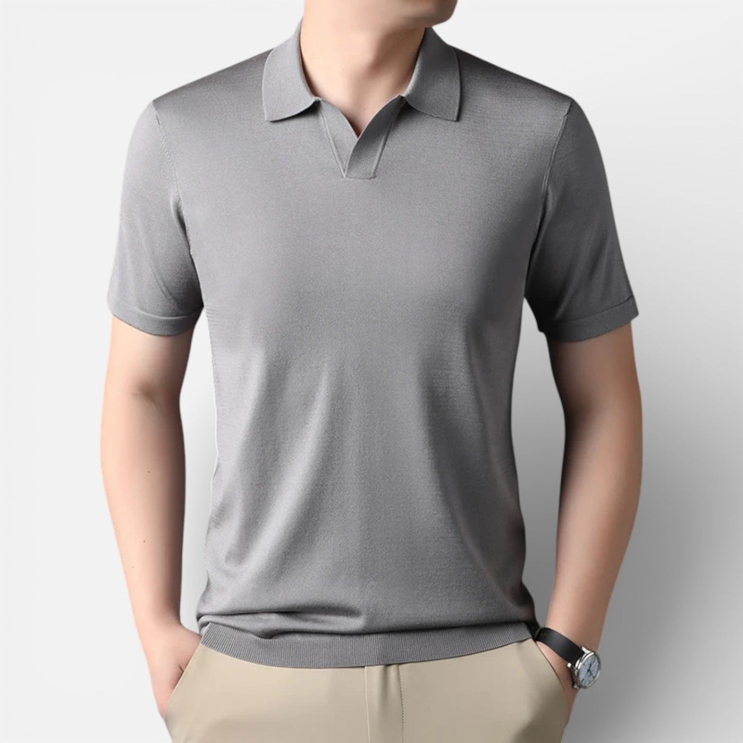 Maison Aurelle - Men’s Polo Shirt Cotton Breathable Classic Fit 1
